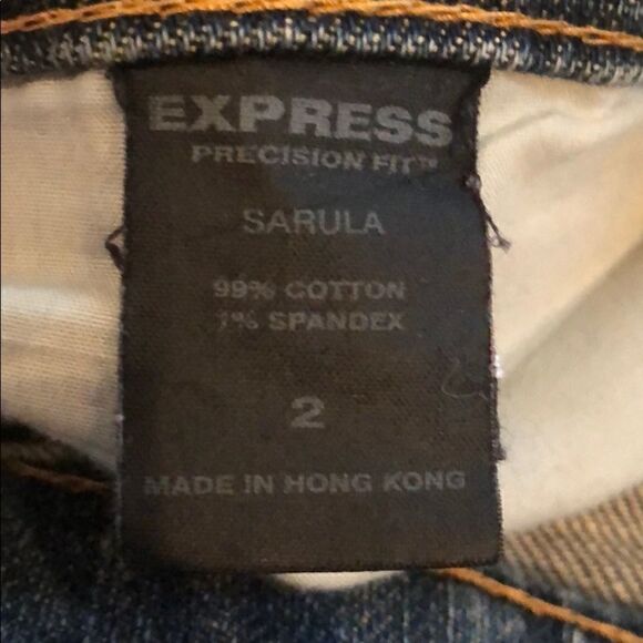 👖Express Sarula precision fit jean size 2 - Picture 4 of 4